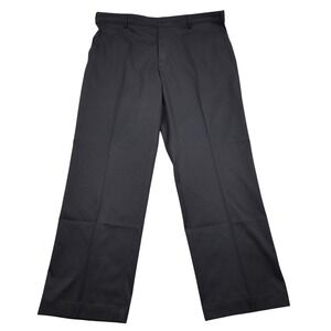 Nike Golf Dri-FIT Flat Front Tech‎ Pants 319685-010 Black Mens 38x32